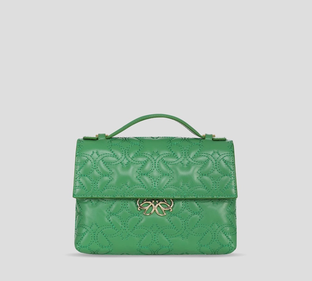 Elie Saab - CARTERA MARISA DE CUERO CON CORREA LARGA