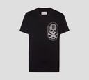 Philipp Plein - FRANELA CUELLO V CON CALAVERA DE BRILLOS ESTAMPADA SOBRE EL PECHO