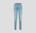 Philipp Plein - SKINNY JEANS CLÁSICO CON DETALLE DE PEDRERÍA SOBRE BOLSILLO TRASERO