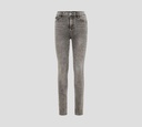 Philipp Plein - SKINNY JEANS CLÁSICO CON DETALLE DE PEDRERÍA SOBRE BOLSILLO TRASERO