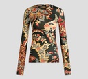 Etro - SWEATER CUELLO REDONDO CON ESTAMPADO PAISLEY