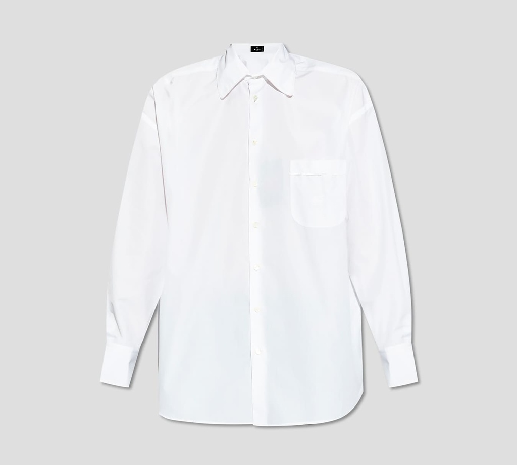 Etro - CAMISA DE VESTIR CON BOLSILLO FRONTAL