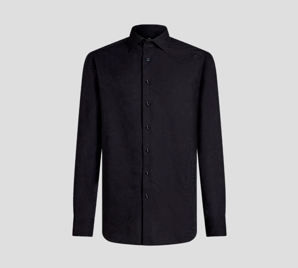 Etro - CAMISA DE VESTIR CLÁSICA CON DISEÑO EN RELIEVE