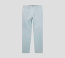 Etro - PANTALÓN DE VESTIR CLÁSICO AZUL CLARO CORTE SLIM