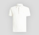 Etro - POLO BÁSICA BLANCA CON ESTAMPADO SUTIL EN BOTONERA Y CUELLO