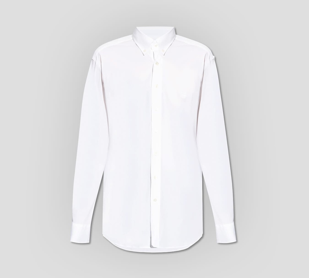 Etro - CAMISA DE VESTIR BÁSICA CON LOGO BORDADO