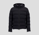 Herno - CHAQUETA PUFFER CON HOODIE Y CIERRE FRONTAL