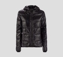 Herno - CHAQUETA PUFFER CON HOODIE Y CIERRE FRONTAL