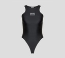 Versace Jeans Couture - BODY EN TELA DE LYCRA SIN MANGAS CON CIERRE DE GAFETES
