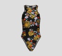 Versace Jeans Couture - BODY SIN MANGAS EN TELA DE LYCRA CON ESTAMPADO GARLAND FLOREADO