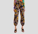 Versace Jeans Couture - MONO CON RUEDOS ARRUCHADOS  Y ESTAMPADO GARLAND FLOREADO