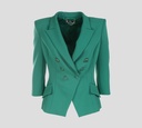 Elisabetta Franchi - BLAZER MANGA 3/4 CERRADO A UN BOTÓN