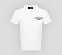 Dsquared2 - POLO UNICOLOR CON LOGO TEXTURIZADO EN SOBRE RELIEVE