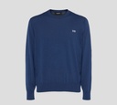 Dsquared2 - SWEATER CUELLO REDONDO DE PUNTO CON LOGO MINI BORDADO
