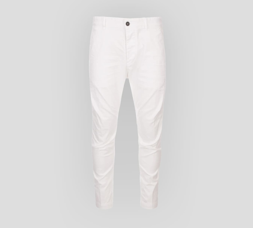 Dsquared2 - PANTALÓN CLÁSICO DE SARGA CHINA