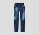 Dsquared2 - BLUE JEANS CON RASGADURAS Y MANCHAS DE PINTURA