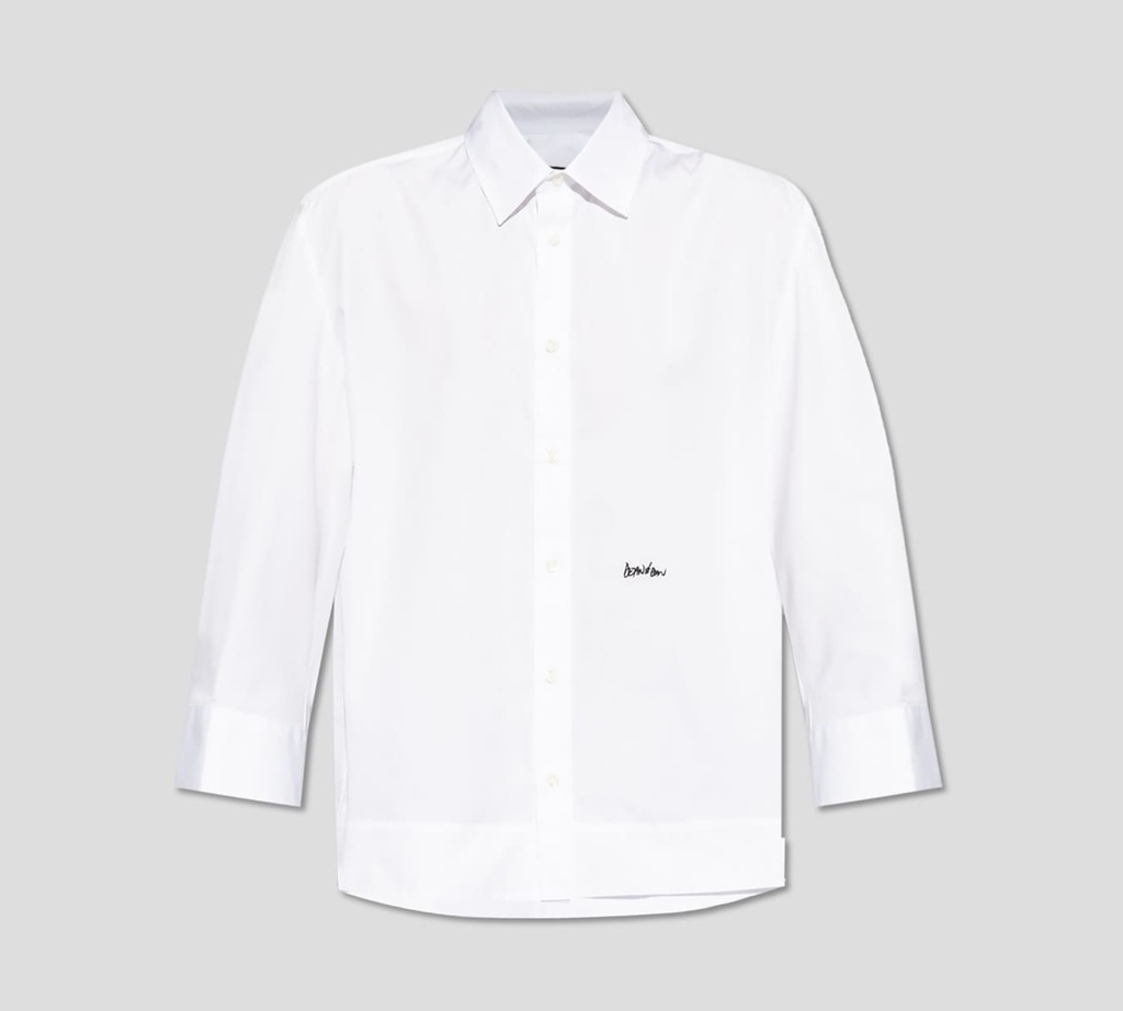 Dsquared2 - CAMISA DE CUELLO Y BOTONES CON BORDADO DEAN&DAN