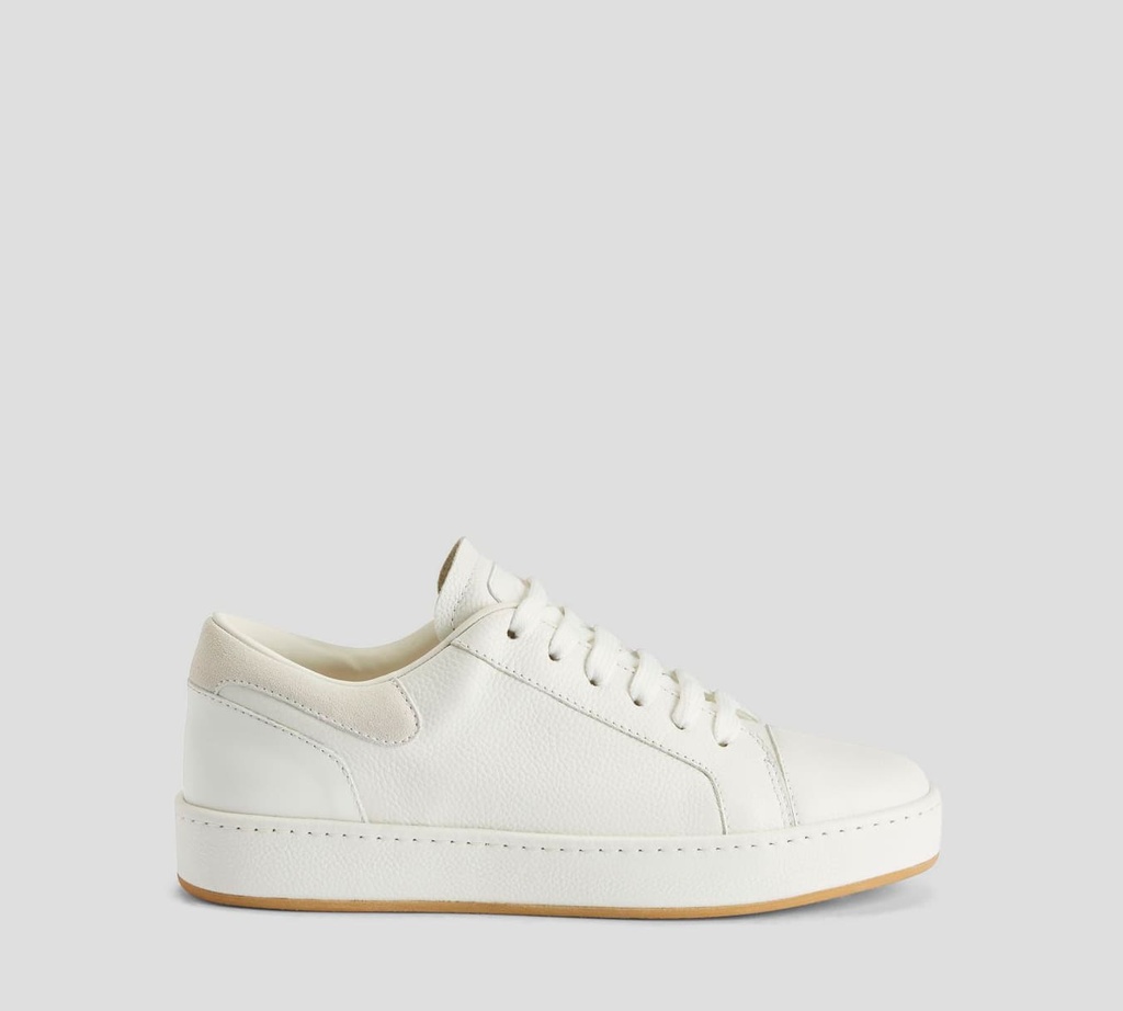 Giuseppe Zanotti - SNEAKERS CASUALES OFF WHITE CON SUELA COLOR CAMEL