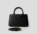 Elisabetta Franchi - CARTERA DE MANO CON HEBILLA PEQUEÑA Y TIRA LARGA REMOVIBLE