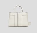 Elisabetta Franchi - CARTERA MEDIANA EN CUERO SINTÉTICO CON LOGO EN RELIEVE Y TIRA REMOVIBLE