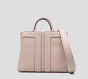 Elisabetta Franchi - CARTERA GRANDE EN CUERO SINTÉTICO CON LOGO EN RELIEVE Y TIRA REMOVIBLE