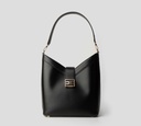 Elisabetta Franchi - CARTERA HOBO DE ASA GRANDE Y BROCHE DE LOGO