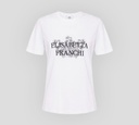 Elisabetta Franchi - FRANELA BLANCA CON FLORES NEGRAS