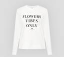 Elisabetta Franchi - SWEATER BLANCO CON LETRAS NEGRAS