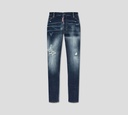 Dsquared2 - JEAN OSCURO PRELAVADOS CON RASGADURAS DE DESGASTE 