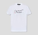 Dsquared2 - FRANELA CUELLO REDONDO BLANCA BABES