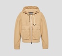 Dsquared2 - CHAQUETA HOODIE CON BOLSILLOS Y CIERRE FRONTAL