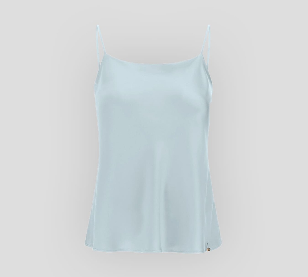 Herno - BLUSA DE TIRAS EN SEDA