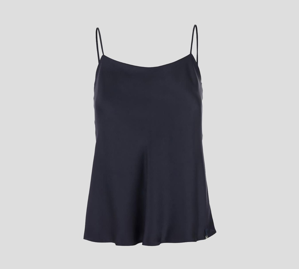 Herno - BLUSA DE TIRAS EN SEDA
