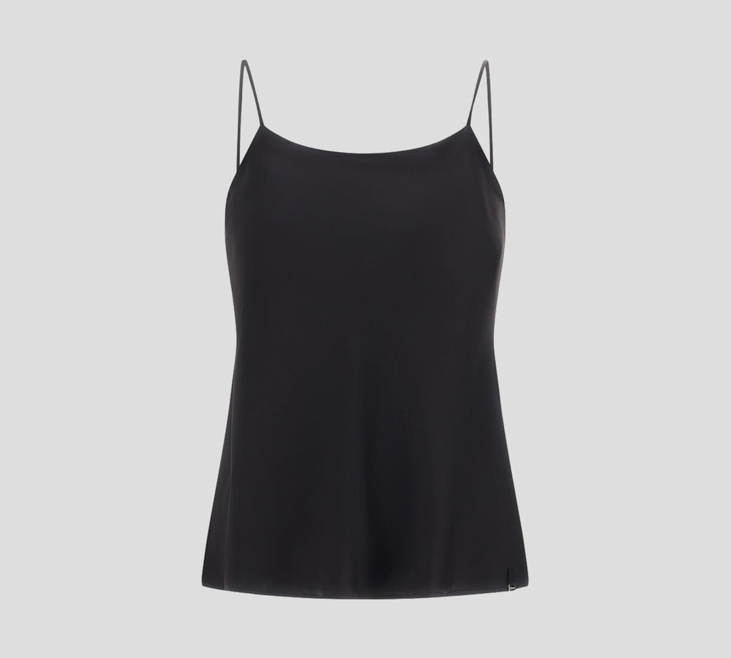 Herno - BLUSA DE TIRAS EN SEDA