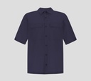 Herno - CAMISA MANGA CORTA CON DOBLE BOLSILLO AL FRENTE