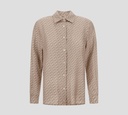 Herno - BLUSA CON ESTAMPADO DE CADENAS