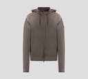 Herno - CHAQUETA BOMBER CON HOODIE, CIERRE FRONTAL Y BOLSILLOS LATERALES