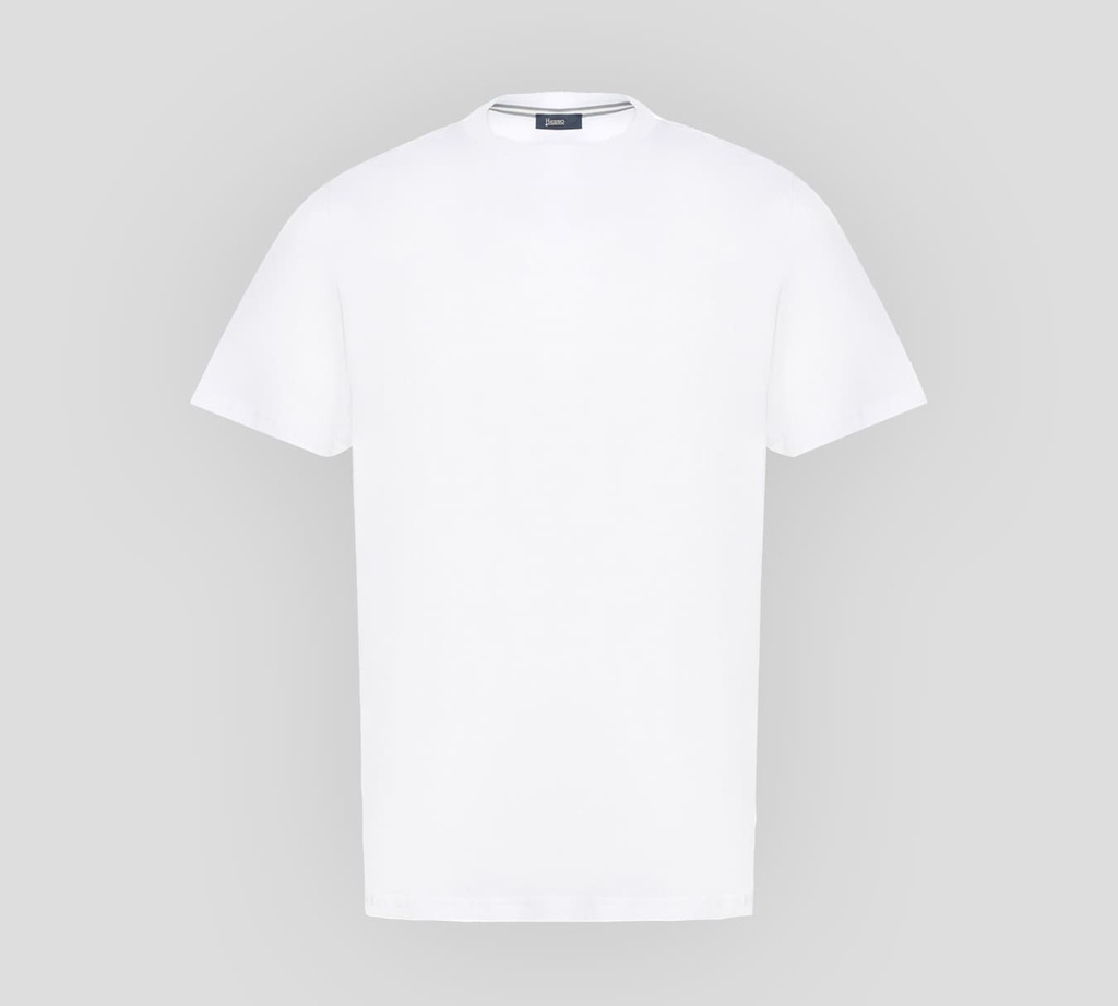 Herno - FRANELA UNICOLOR BÁSICA CUELLO REDONDO