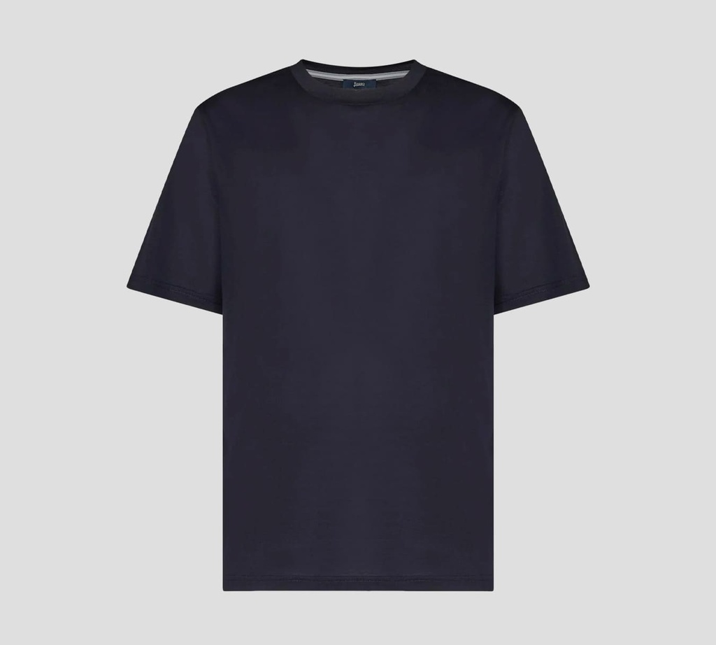 Herno - FRANELA BÁSICA CUELLO REDONDO UNICOLOR