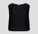 Herno - BLUSA SIN MANGAS CUELLO REDONDO CON EFECTO DE ONDA