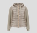 Herno - CHAQUETA HOODIE PUFFER DE NYLON Y ALGODÓN