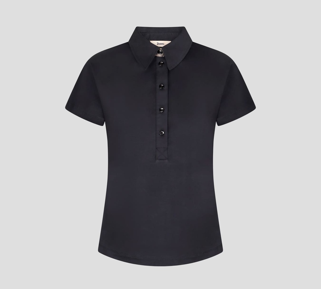 Herno - CAMISA MANGA CORTA CON DETALLE EN LA PARTE INTERNA DEL CUELLO