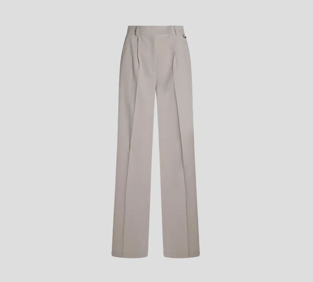 Herno - PANTALÓN DE VESTIR ANCHO CON PINZAS