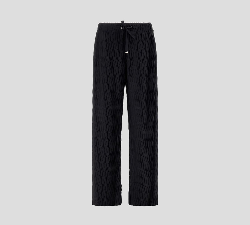 Herno - PANTALÓN AJUSTABLE CON EFECTO DE ONDA
