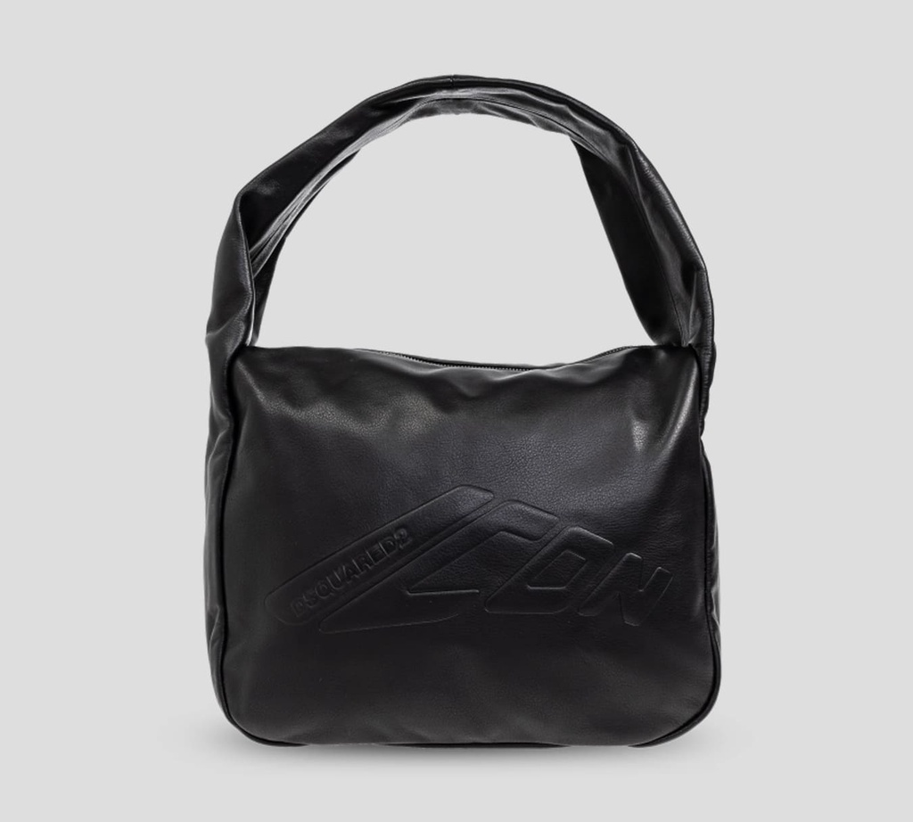 Dsquared2 Icon - CARTERA GRANDE ICON DE CUERO CON LOGO GRABADO