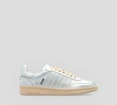 Dsquared2 Icon - SNEAKERS BLANCOS CON SUELA MARRON Y DESGASTE EN PLATEADO