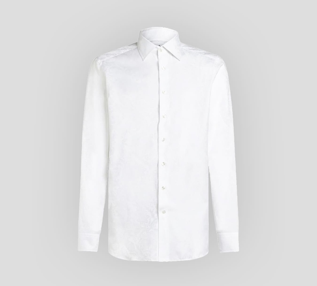 Etro - CAMISA CLÁSICA CON DETALLES DE GRABADO