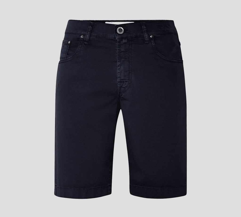 Jacob Cohen - BERMUDA DE GABARDINA CON PAÑUELO