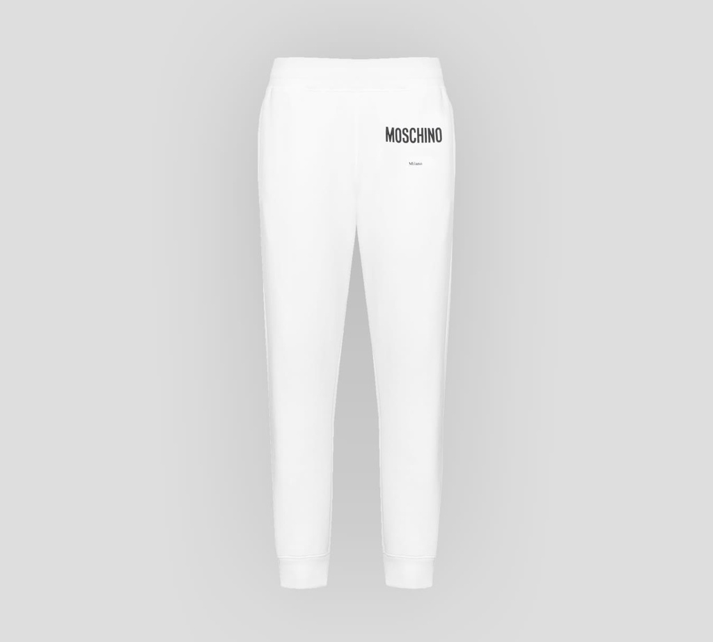 Moschino - JOGGER MILANO CON LOGO ESTAMPADO