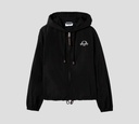 Moschino - CHAQUETA IMPERMEABLE CON HOODIE Y CIERRE FRONTAL
